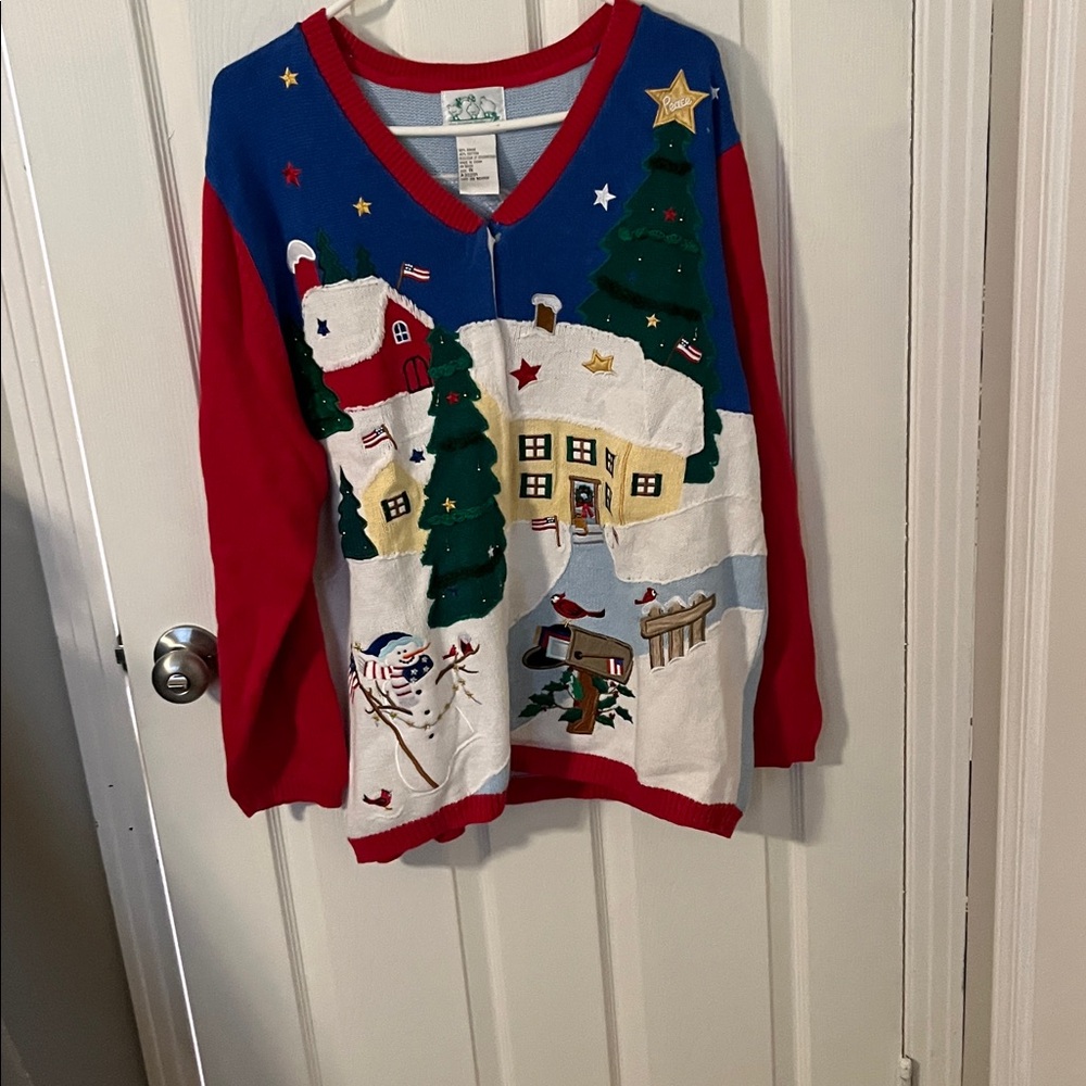 Quacker Factory Holiday Cardigan